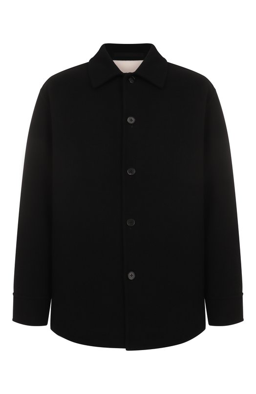 Шерстяная куртка-рубашка Jil Sander J23BN0006-J40020 Чёрный J23BN0006-J40020