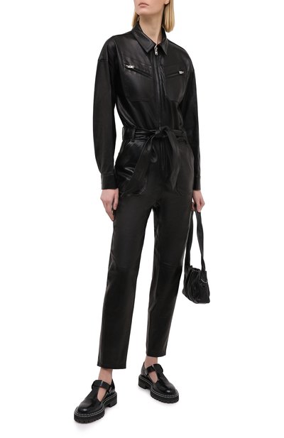 Кожаный комбинезон IRO, арт. WM28HUNDY, фото 2