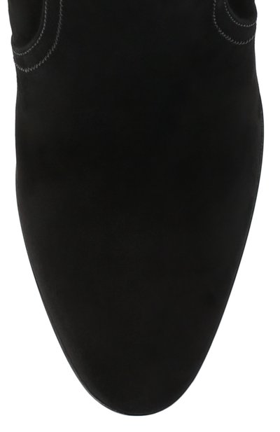 Замшевые ботильоны DOLCE & GABBANA, арт. CT0669/A1275, фото 5