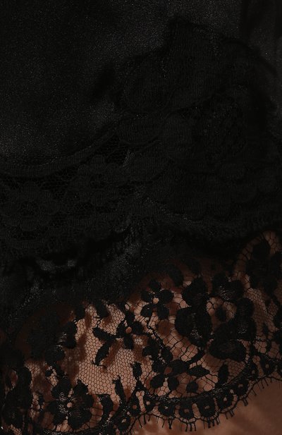 Шелковые шорты DOLCE & GABBANA черного цвета по цене 42450 руб., арт. 03C09T/FUAD8, фото 5 Шелковые шорты DOLCE & GABBANA, арт. 03C09T/FUAD8, фото 5