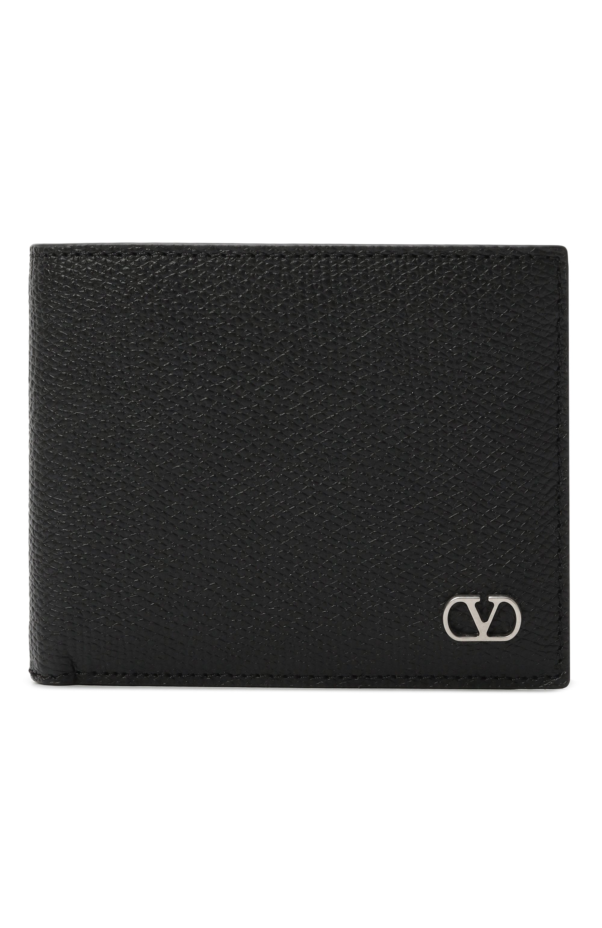 Кожаное портмоне VALENTINO черного цвета по цене 51500 руб., арт. 7Y2P0AP3/UAG, фото 1 Кожаное портмоне VALENTINO, арт. 7Y2P0AP3/UAG, фото 1