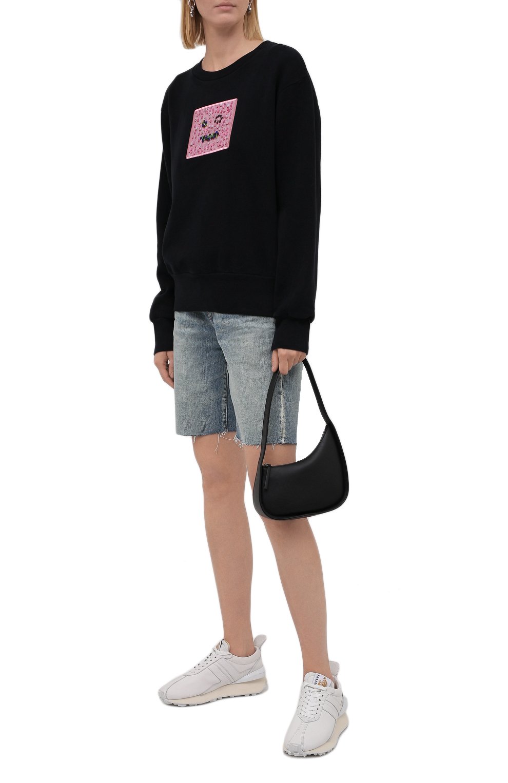 Хлопковый свитшот ACNE STUDIOS, арт. AI0097, фото 2