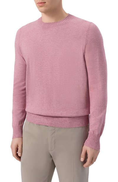 Джемпер из хлопка и кашемира GRAN SASSO, арт. 57167/23216, фото 3