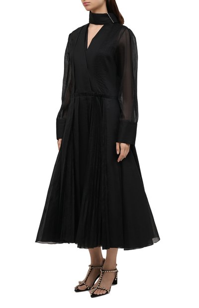 Хлопковое платье JIL SANDER, арт. JSWS505600-WS243000, фото 3