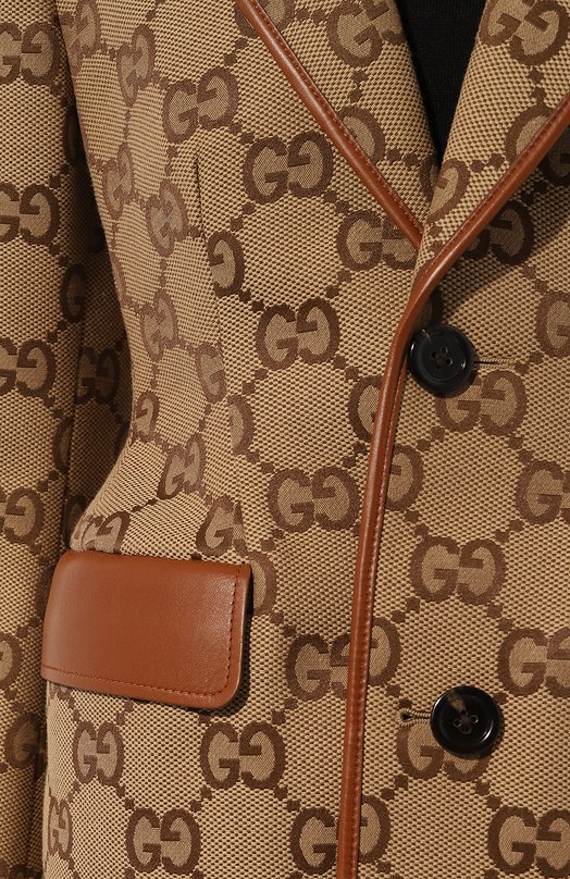 фото Хлопковый жакет gucci