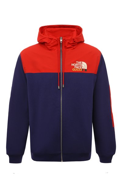 Хлопковая толстовка the north face x gucci GUCCI, арт. 671462 XJDRN, фото 1