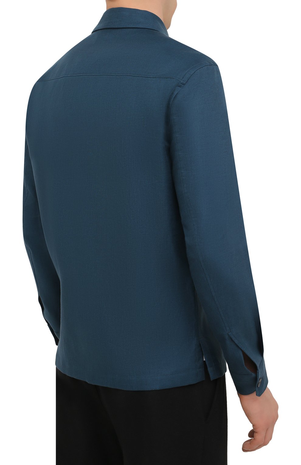 Льняная рубашка ZEGNA, арт. UZV60/S0T10, фото 4