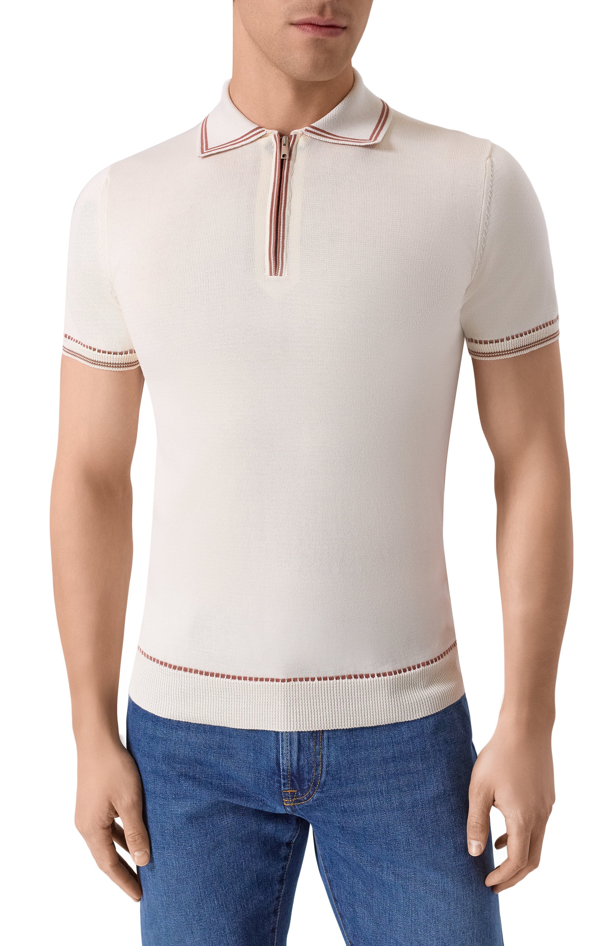 Хлопковое поло DANIELE FIESOLI, арт. DF0327, фото 3