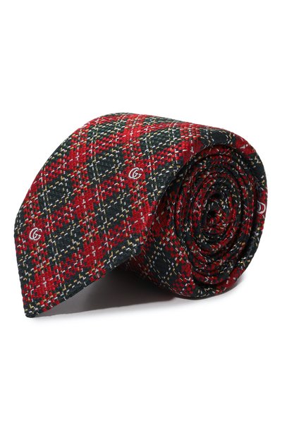 Шелковый галстук GUCCI, арт. 644003 4E002, фото 1