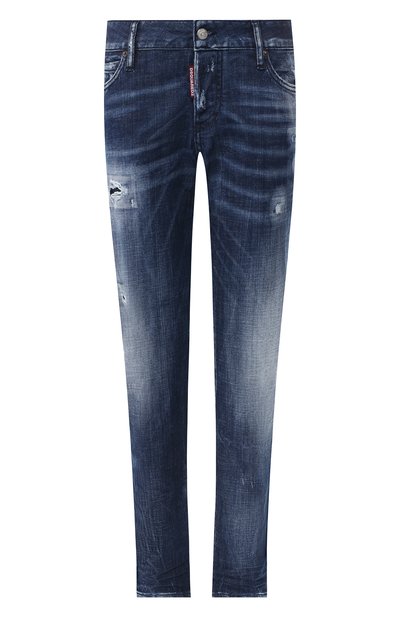 Женские джинсы с потертостями DSQUARED2, арт. S75LB0117/S30342