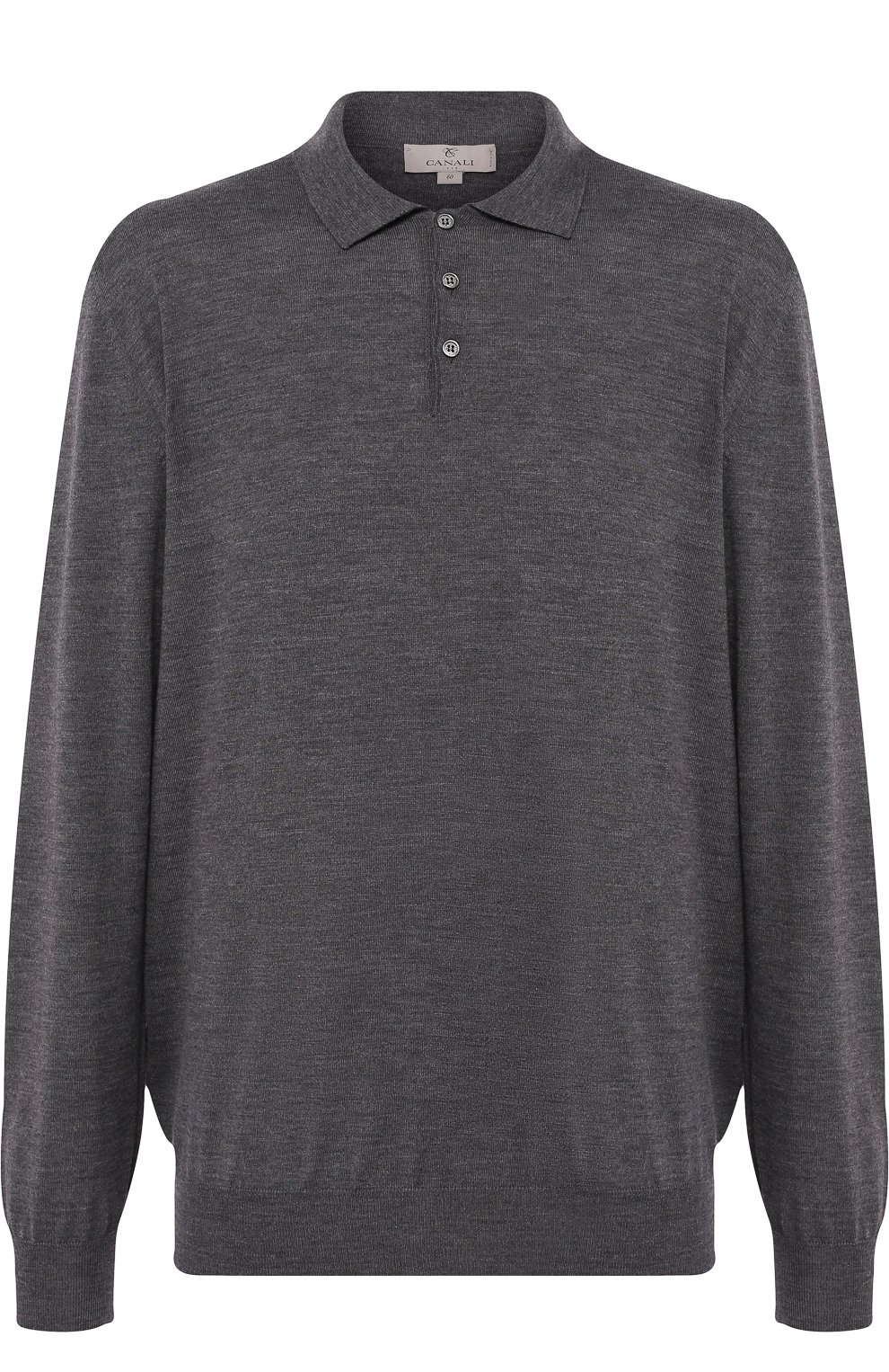 Шерстяное поло с длинными рукавами CANALI, арт. C0017/MK00077/60-64, фото 1