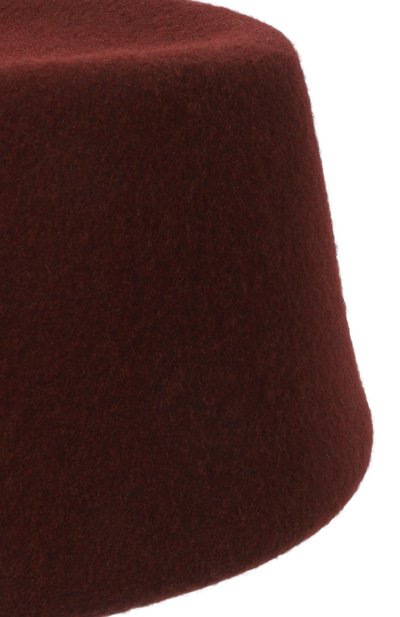 Шерстяная шляпа tabletka garnet COCOSHNICK HEADDRESS, арт. TABLETKAGARNET, фото 4