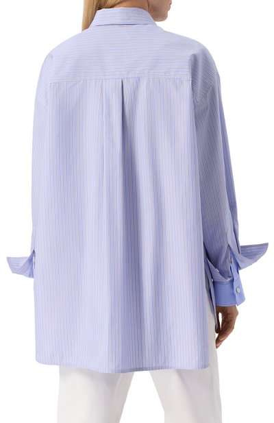 Хлопковая рубашка JUUN.J голубого цвета по цене 76100 руб., арт. JW5164W02Q, фото 4 Хлопковая рубашка JUUN.J, арт. JW5164W02Q, фото 4