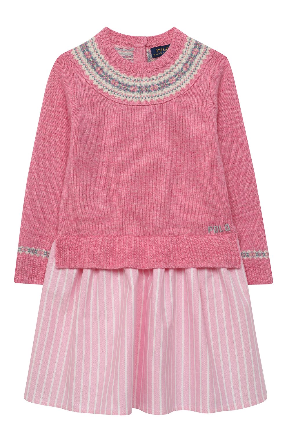 Платье из шерсти и хлопка POLO RALPH LAUREN, арт. 312799962, фото 1