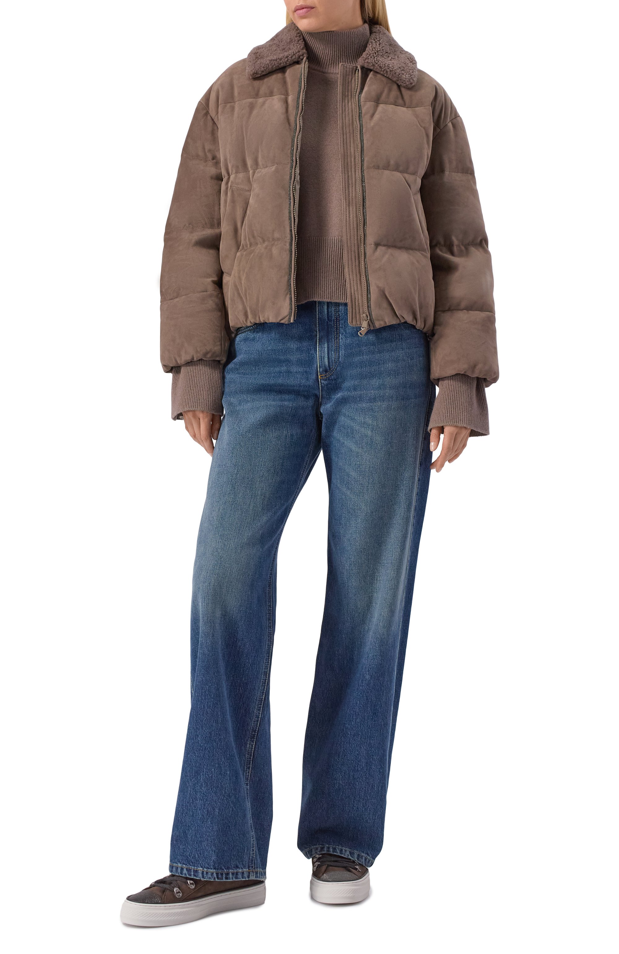 Замшевые кеды BRUNELLO CUCINELLI, арт. MZSFG3131, фото 3