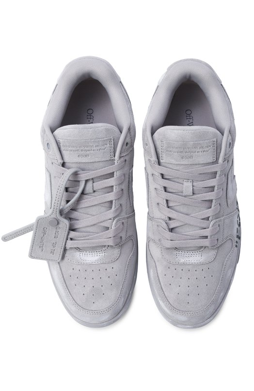 Замшевые кеды Out Of Office Off-White 0MIA189F25LEA00B0907 Серый  0MIA189F25LEA00B0907 Фото 5
