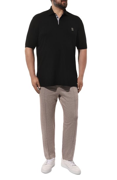 Хлопковое поло BRUNELLO CUCINELLI, арт. M0T738765W, фото 2