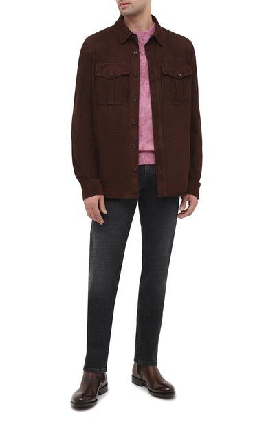 Замшевая рубашка RALPH LAUREN, арт. 790654923, фото 2