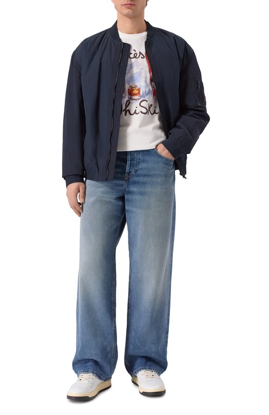 Хлопковая футболка MC2 Saint Barth ARN0004-03220I/ARN0TT WARM Белый  ARN0004-03220I/ARN0TT WARM Фото 2