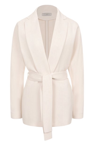 Женский жакет из вискозы и льна ANTONELLI FIRENZE, арт. N3540/973