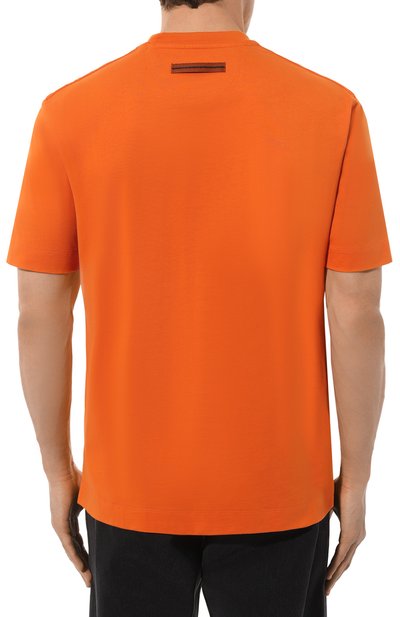 Хлопковая футболка ZEGNA, арт. UD364A7/D777, фото 4