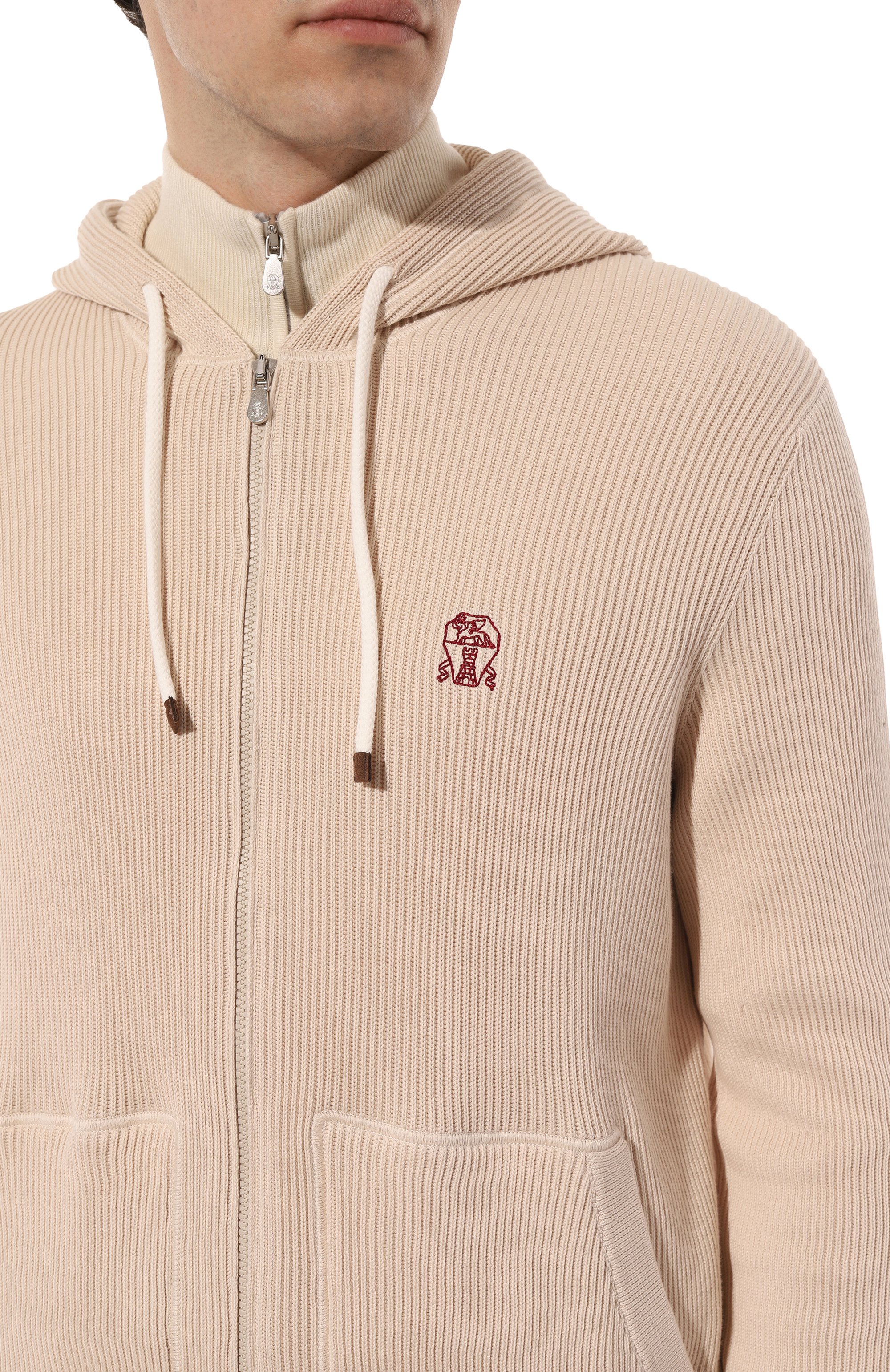 Хлопковый кардиган BRUNELLO CUCINELLI, арт. M2920B2311, фото 5