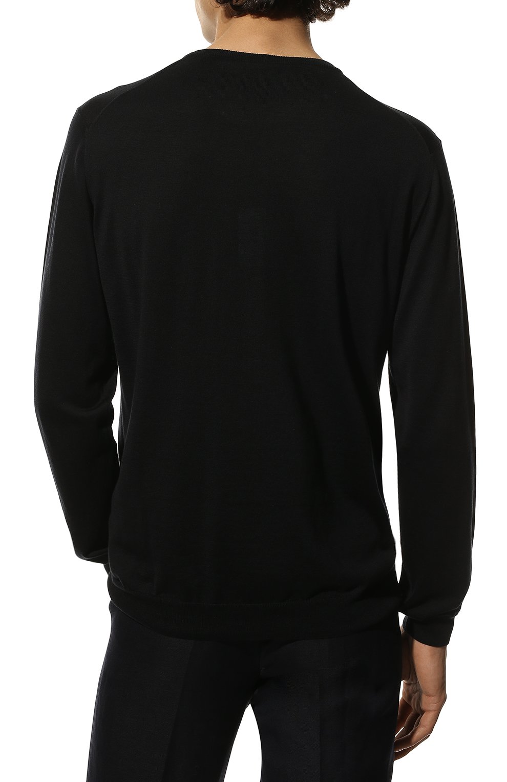 Джемпер из шелка и хлопка GIORGIO ARMANI, арт. 3HSM37/SM63Z, фото 4