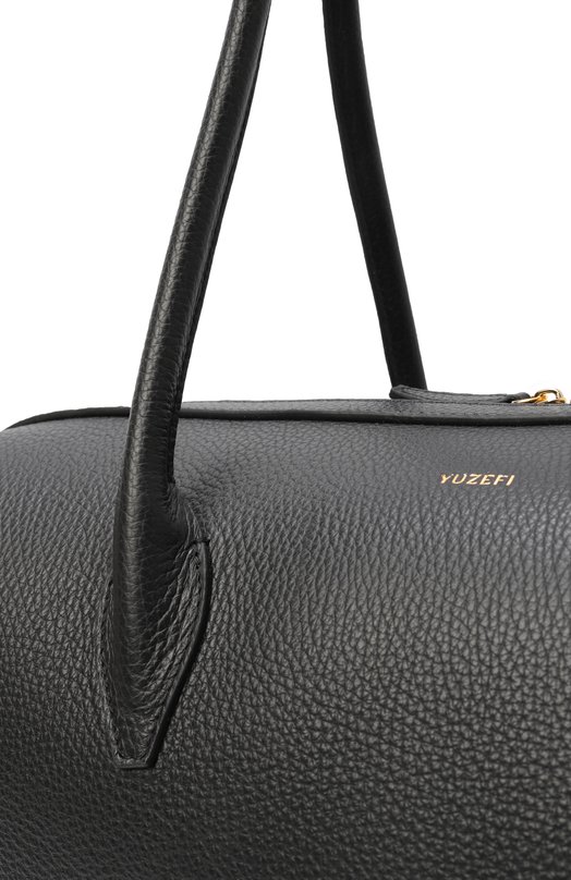 Сумка Brioche Duffle large Yuzefi LARGE BRI0CHE DUFFLE/PEBBLE GRAIN LEATHER Чёрный  LARGE BRI0CHE DUFFLE/PEBBLE GRAIN LEATHER Фото 6