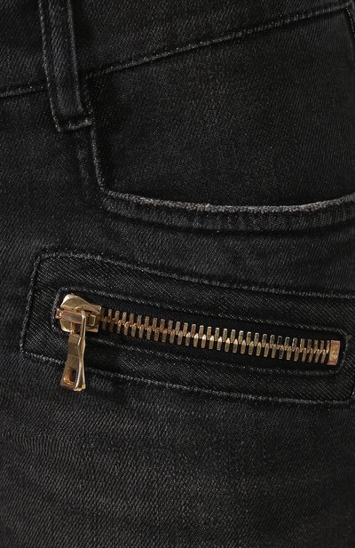 Джинсы с декоративными молниями BALMAIN, арт. RF1995999/265N, фото 5