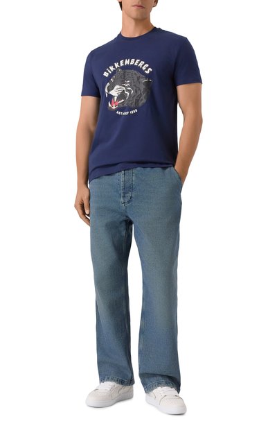 Хлопковая футболка DIRK BIKKEMBERGS, арт. BMT1210, фото 2