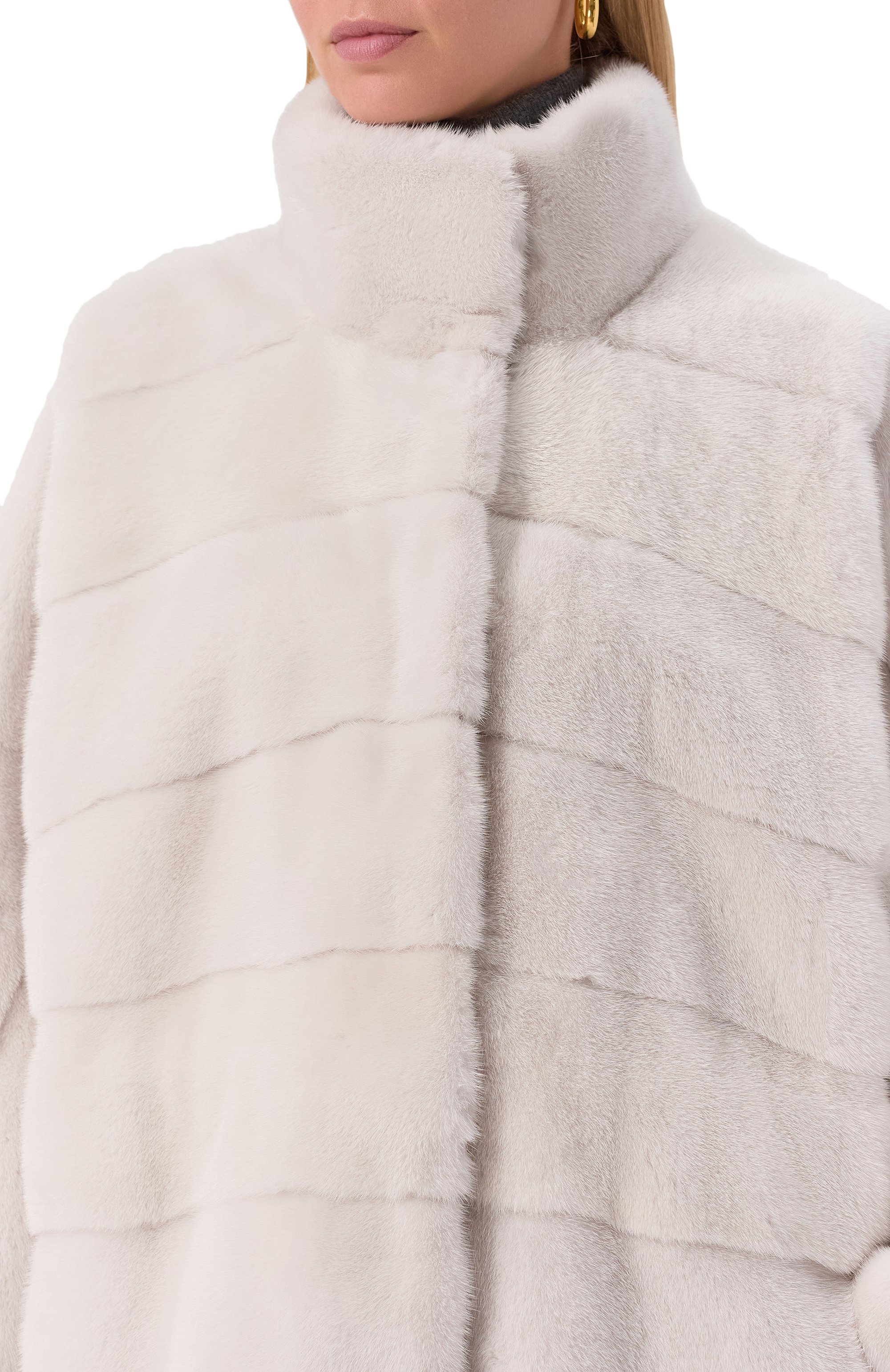 Шуба из норки KITON, арт. D60684K0538F53, фото 5