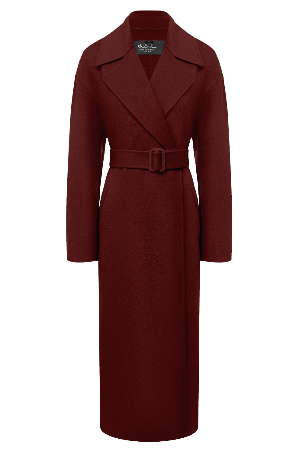 Кашемировое пальто LORO PIANA бордового цвета по цене 995000 руб., арт. FAL3652, фото 1 Кашемировое пальто LORO PIANA, арт. FAL3652, фото 1