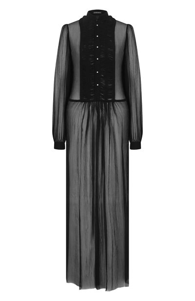 Женское шелковое платье ANN DEMEULEMEESTER, арт. B0013958/FA732