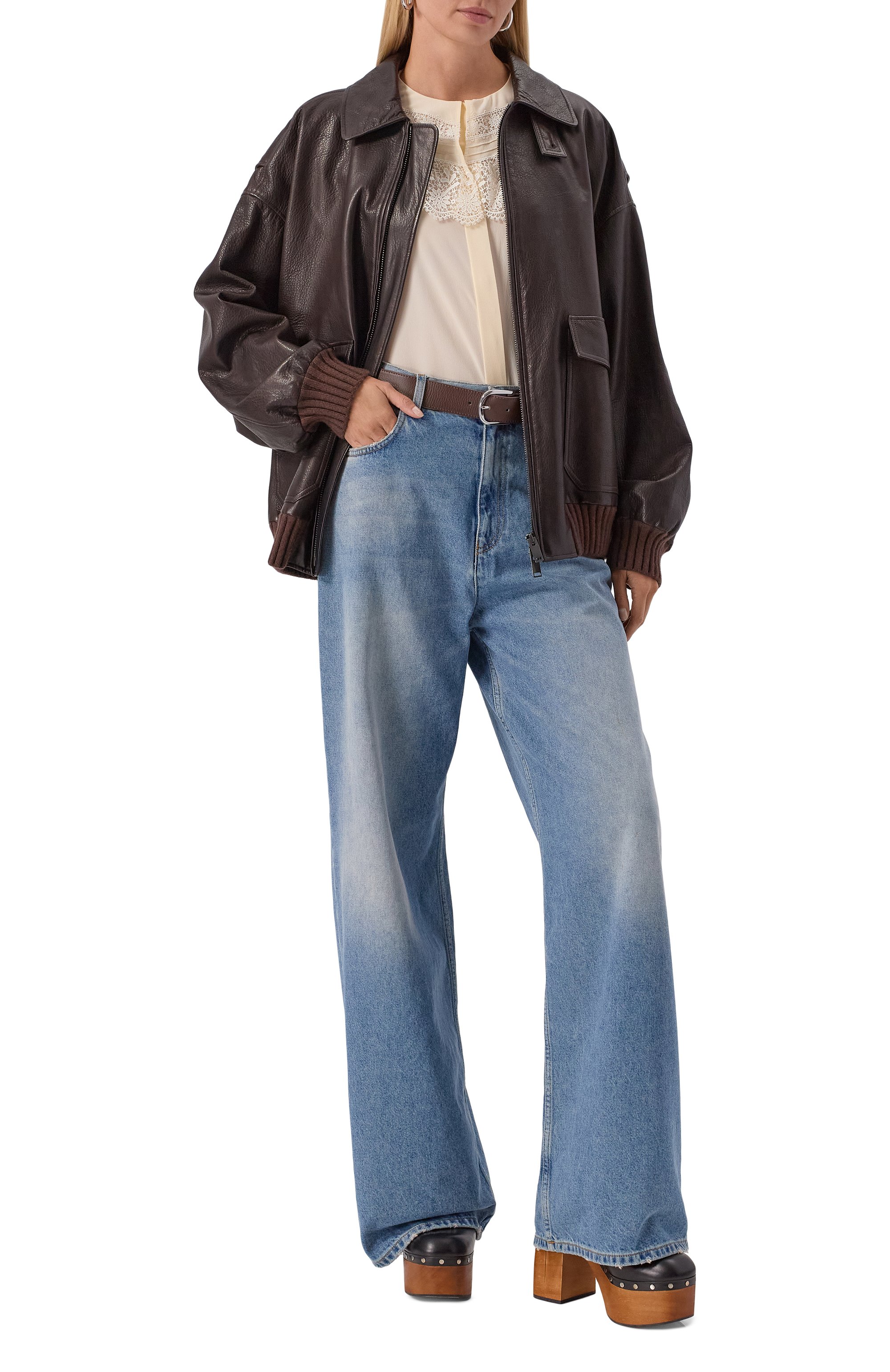 Кожаные туфли alida platform 135 JIMMY CHOO черного цвета по цене 144500 руб., арт. ALIDA/PF 135/EWD, фото 3 Кожаные туфли alida platform 135 JIMMY CHOO, арт. ALIDA/PF 135/EWD, фото 3