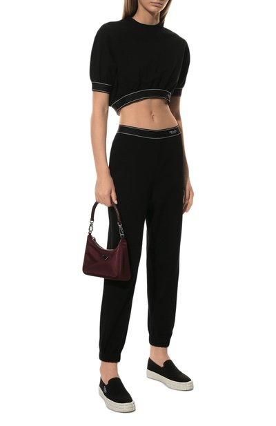 Хлопковые джоггеры PRADA, арт. 132364-10FI-F0002-221, фото 2