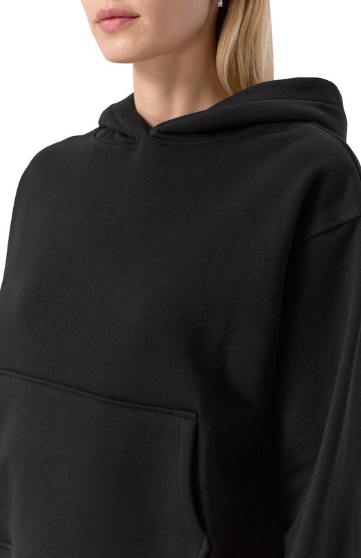 Хлопковое худи Comme des Fuckdown CFABW01373 Чёрный  CFABW01373 Фото 5
