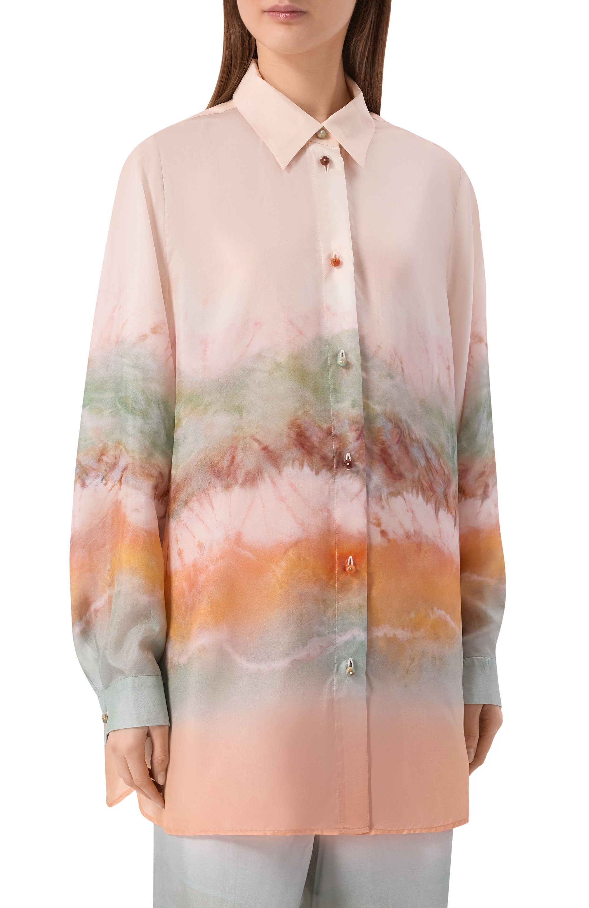 Шелковая рубашка ZIMMERMANN, арт. 5665TRS263, фото 3