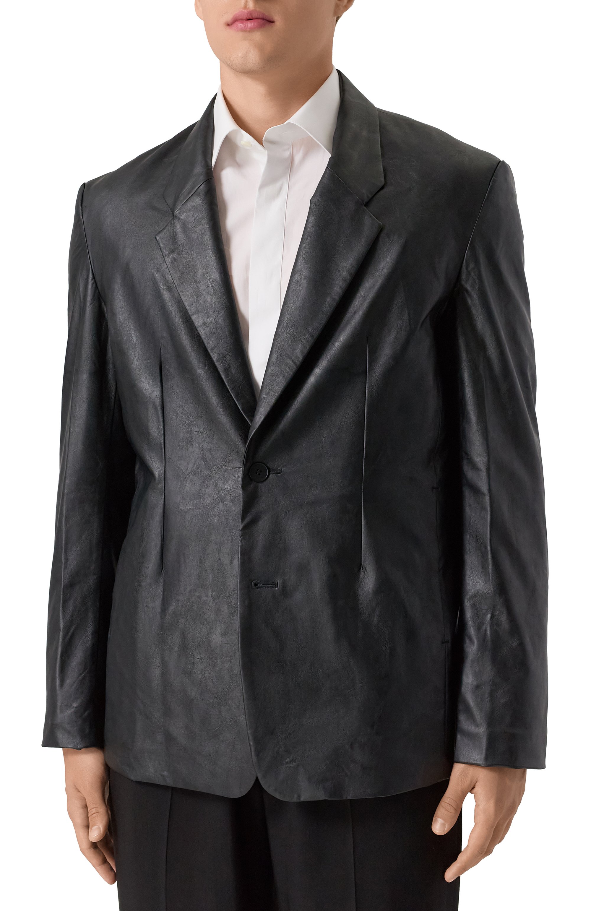 Пиджак из экокожи attachment x vein ATTACHMENT, арт. VG51-314, фото 4