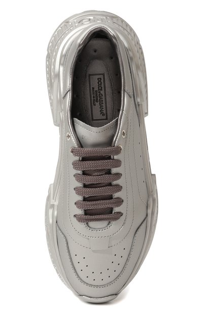 Кожаные кроссовки DOLCE & GABBANA, арт. D11181/A6E32/37-39, фото 4