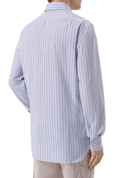 Хлопковая рубашка KITON, арт. UCCH0948219, фото 4