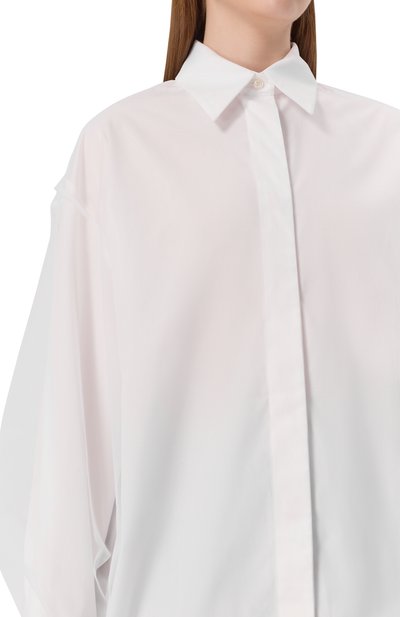 Хлопковая рубашка MSGM, арт. 3942MDE02/257602, фото 5