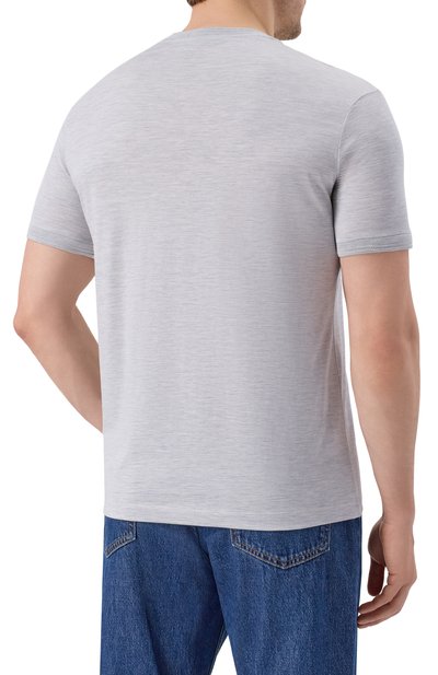 Футболка из шелка и хлопка PAUL&SHARK, арт. 25411008, фото 4