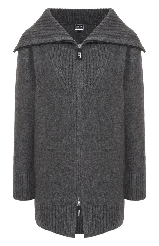 Кардиган из шерсти и кашемира Giorgio Armani GW002259/AF20235 Серый GW002259/AF20235