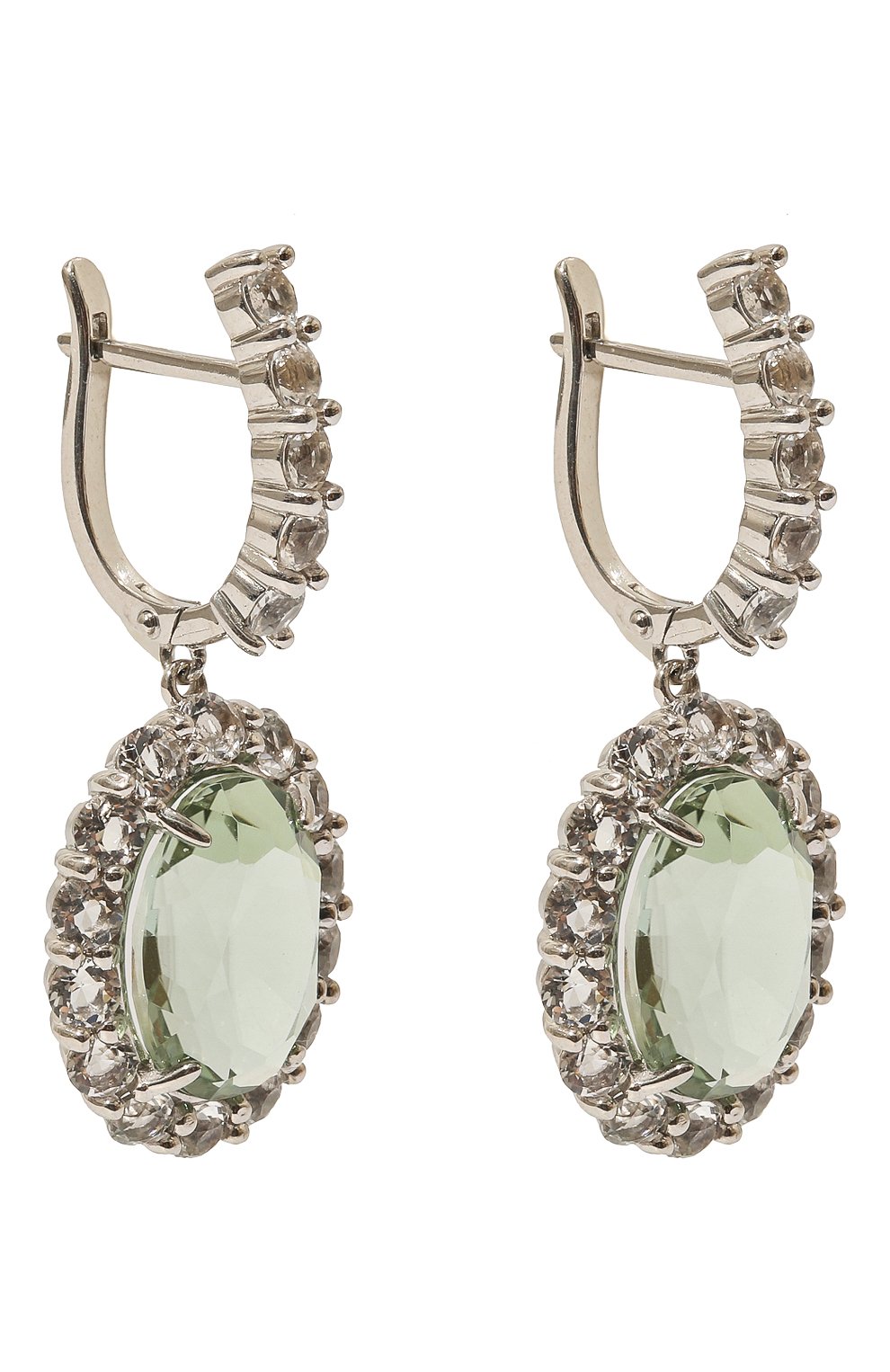 Серьги SECRETS JEWELRY светло-зеленого цвета по цене 49710 руб., арт. СЗАОС00514, фото 3 Серьги SECRETS JEWELRY, арт. СЗАОС00514, фото 3