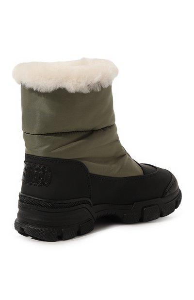 Утепленные сапоги GALLUCCI хаки цвета по цене 26400 руб., арт. J30070BM/24/SAMPLE, фото 3 Утепленные сапоги GALLUCCI, арт. J30070BM/24/SAMPLE, фото 3