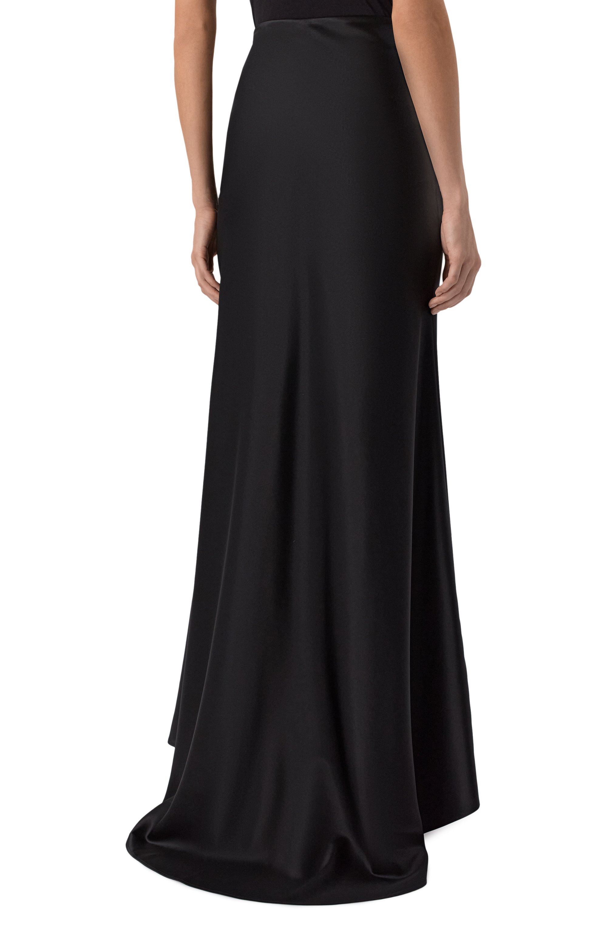 Атласная юбка KITON, арт. D54221K04S4607, фото 4