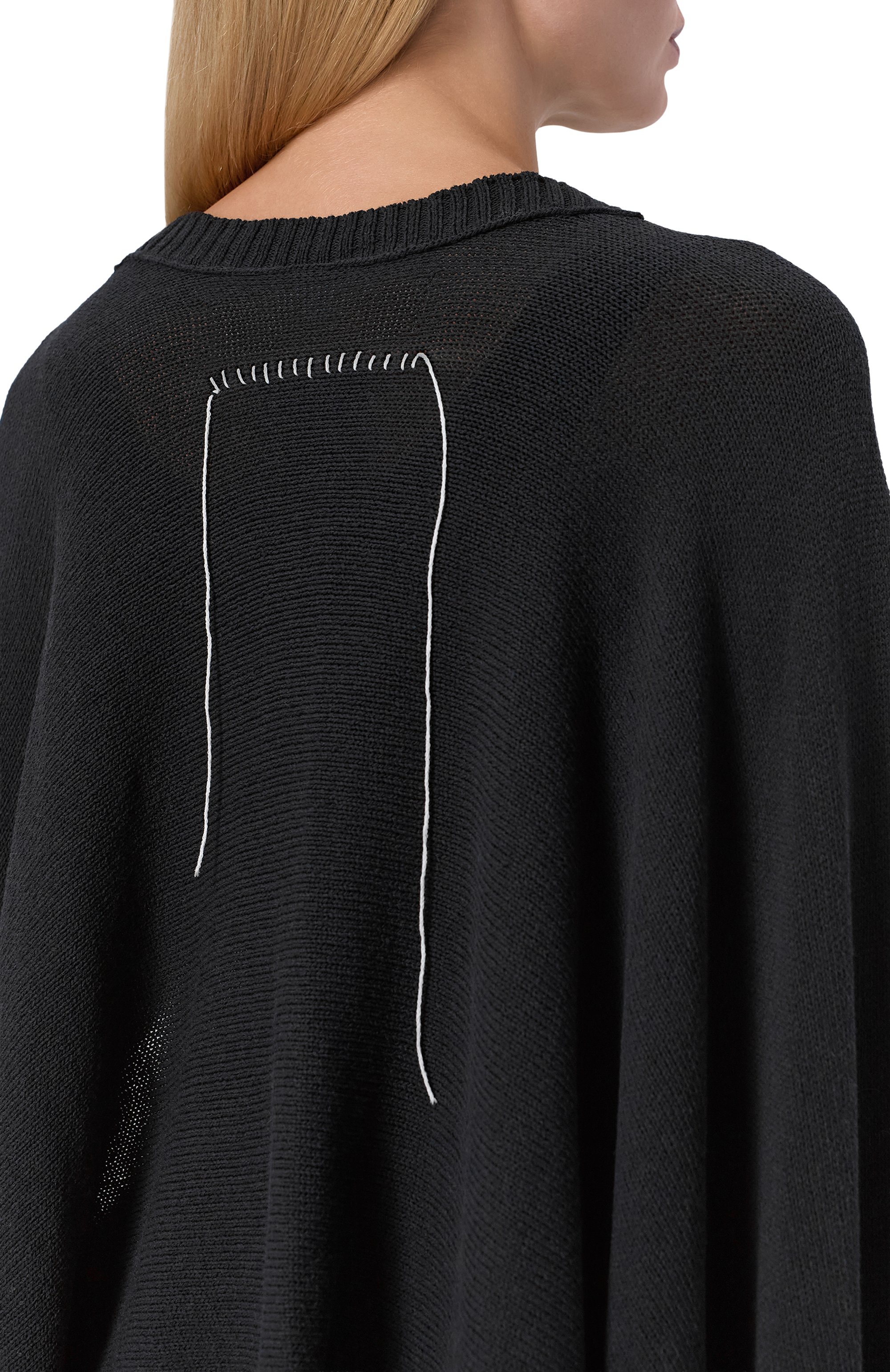 Накидка из хлопка и лиоцелла ISABEL BENENATO, арт. DK430S26, фото 5