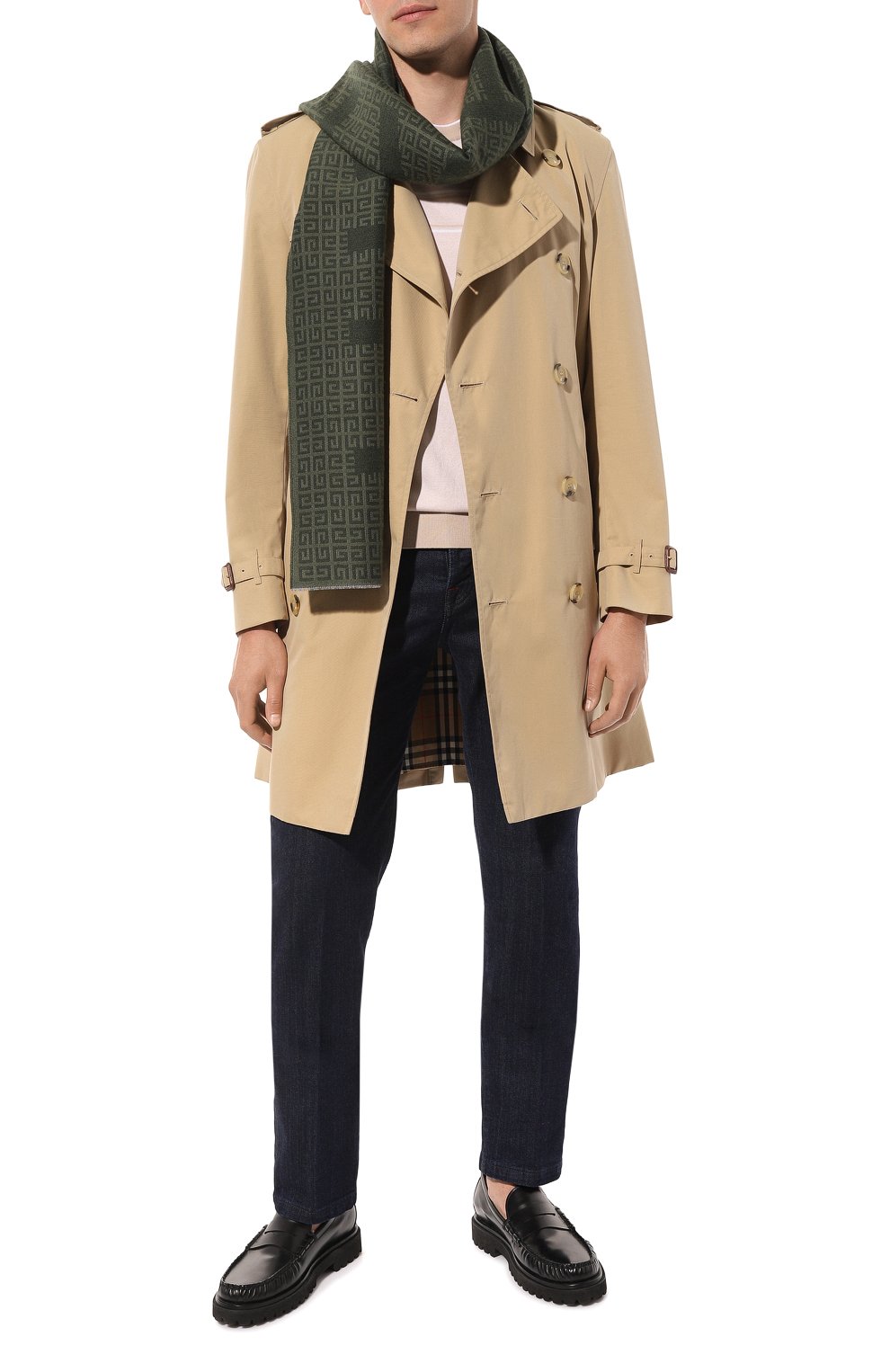 Шарф из шерсти и шелка GIVENCHY, арт. GV3518/J5285, фото 3