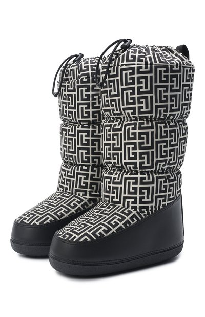 Текстильные сапоги balmain x rossignol BALMAIN, арт. WN4TA706/TNML, фото 1