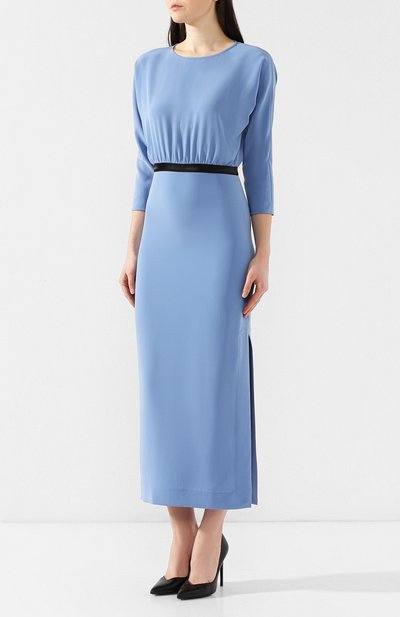 Приталенное платье с разрезами TEREKHOV GIRL, арт. 2DC006/8744.401/S19, фото 3